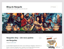 Tablet Screenshot of blogdonarguile.com